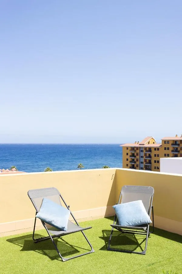 Lägenhet Home2Book Attic Terrace Apt Charming Ocean View Candelaria Spanien