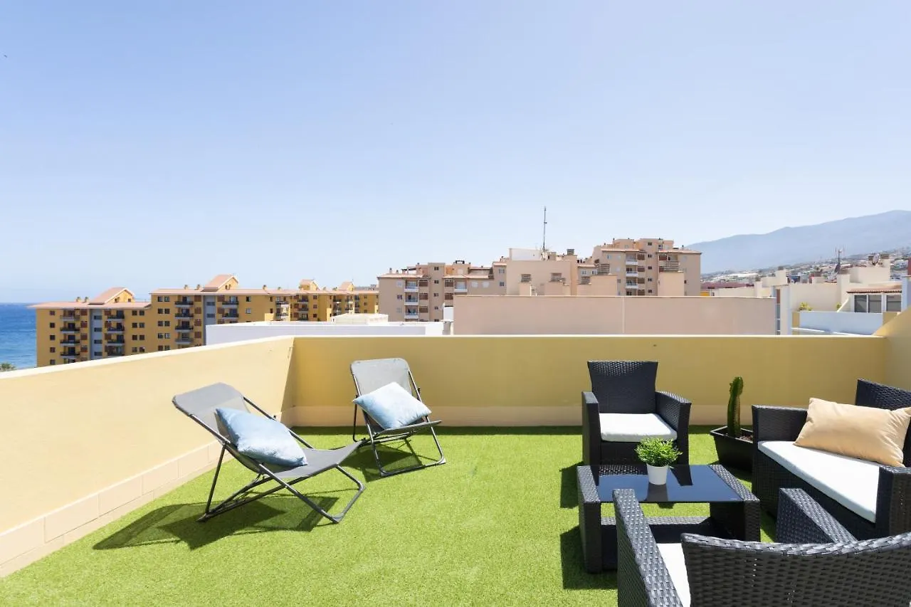 Home2Book Attic Terrace Apt Charming Ocean View Candelaria Spain